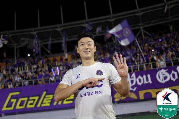 김정현(FC안양). 한국프로축구연맹 제공