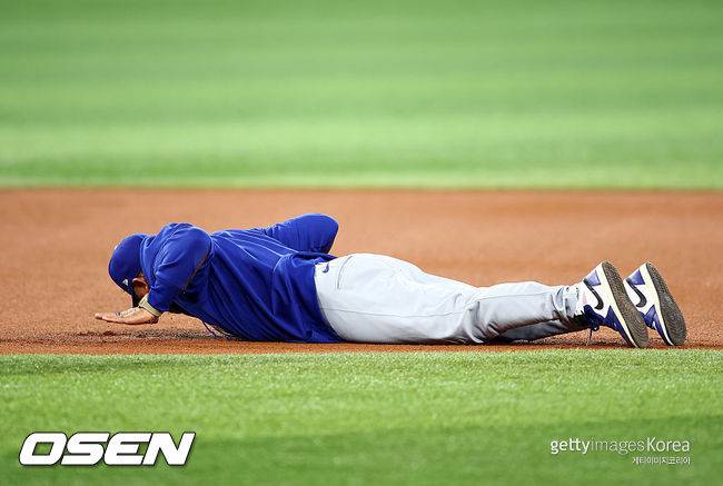 [사진] 다저스 로버츠. ⓒGettyimages(무단전재 및 재배포 금지)