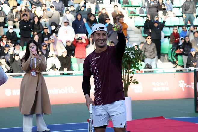 우승 시마부쿠로 [유진투자증권 서울오픈 테니스 조직위원회 제공. 재판매 및 DB 금지]
