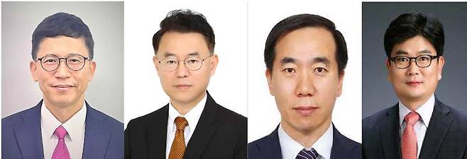 기획재정부는 3일 1급 인사를 단행했다고 밝혔다. (왼쪽부터) 강기룡 차관보, 강영규 재정관리관, 유수영 대변인, 황순관 기획조정실장.(기재부 제공)