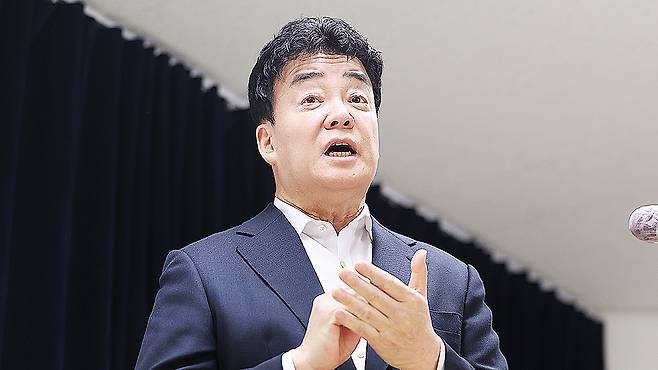 백종원 더본코리아 대표. 연합뉴스