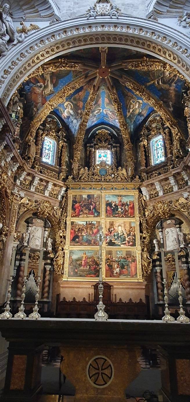 발렌시아 대성당 주 제단. 필자 제공