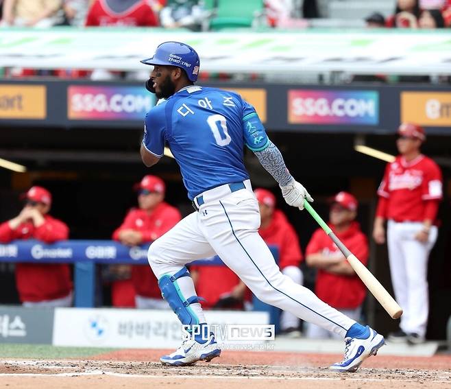 ▲ 삼성과 재계약하면 최소 150만 달러 이상의 연봉을 받을 수 있을 것으로 보이는 르윈 디아즈 ⓒ곽혜미 기자