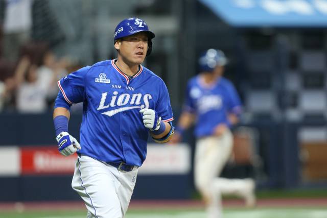 조동찬 전 삼성 1군 수비코치의 선수 시절 모습. 삼성 제공