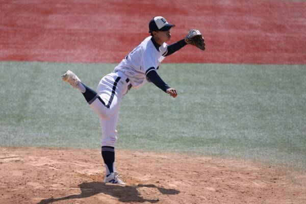 2026 KBO 신인드래프트 전체 1순위 4라운드로 롯데에 지명된 동산고 신동건. (사진=최동원기념사업회)