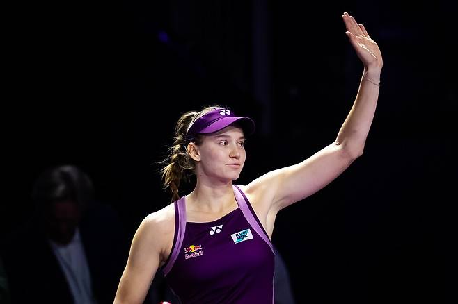 최근 시비옹테크에게 승리한 세 차례 대회에서 최종 우승까지 성공했던 리바키나 / 게티이미지코리아