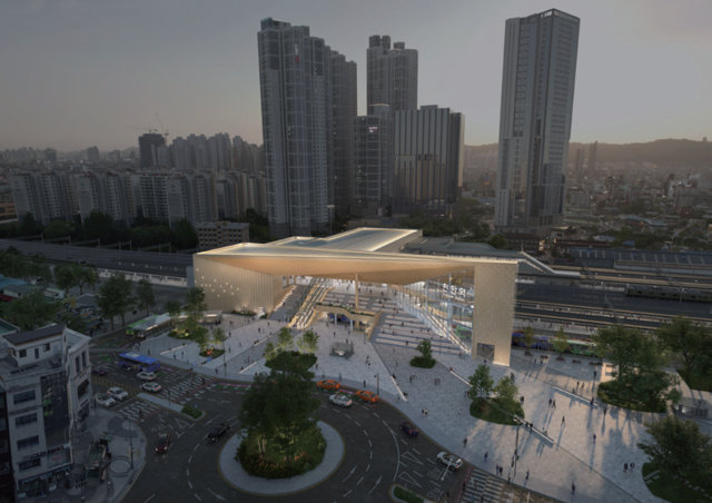 천안역증개축 사업 조감도. (출처= 천안시)