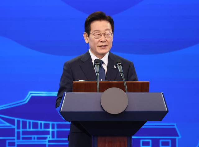 이재명 대통령. 연합뉴스