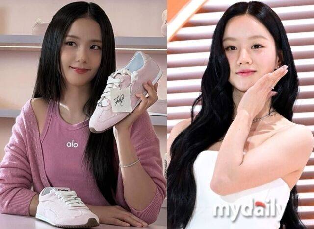 그룹 블랙핑크 멤버 겸 배우 지수(왼쪽), 걸스데이 출신 배우 혜리 / 지수 인스타그램 및 마이데일리