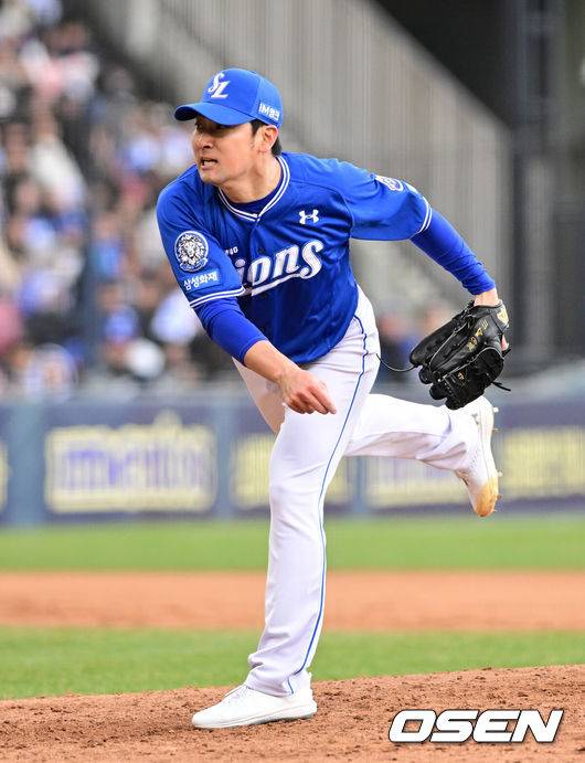 [OSEN=지형준 기자] 삼성 임창민. 2025.03.30 / jpnews@osen.co.kr