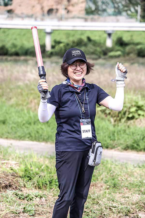 클럽데이의 숨은 공헌자인 셰르파들. 부산 김경애 셰르파.