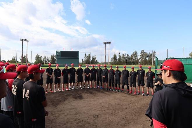 ▲ 4일부터 일본 오키나와에서 대규모 마무리캠프에 들어간 KIA ⓒKIA타이거즈