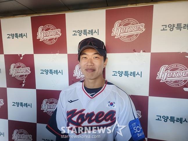 송성문. /사진=박수진 기자