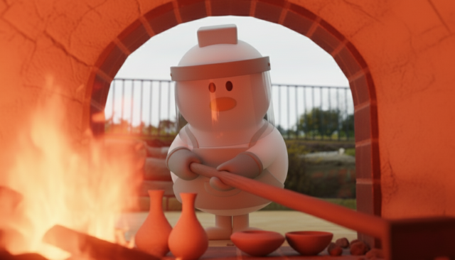 김해분청도자기축제 현장에 있는 ‘토더기’ 모습. 김해문화관광재단 제공