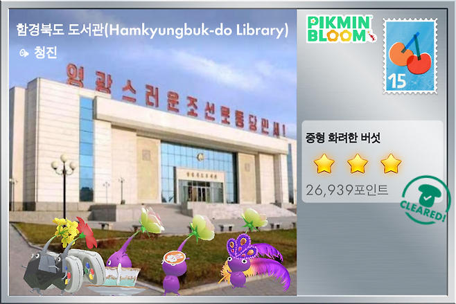 청진에 있는 함경북도 도서관과 같이 잘 알려지지 않은 지역에도 갈 수 있다