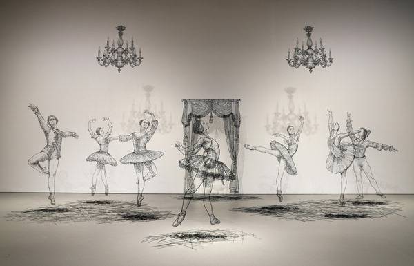 ‘책방지기의 미술관’에 소개된 윤민섭 작가의 ‘밤을 위한 무곡’. 부산문화재단 제공