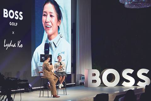 보스골프와 리디아 고가 팬들을 위한 특별한 무대를 만들었다