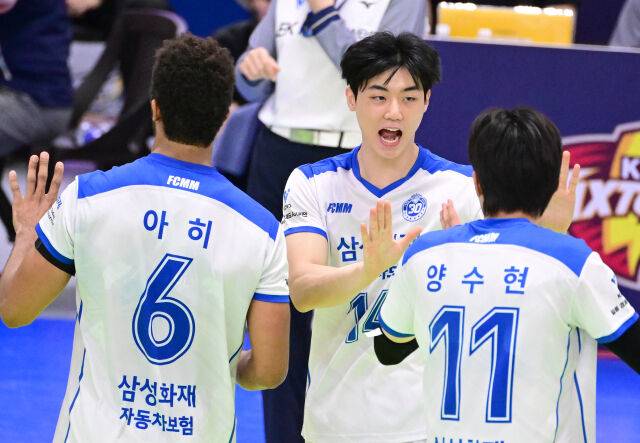 V리그에 데뷔하는 이우진 / 한국배구연맹(KOVO)