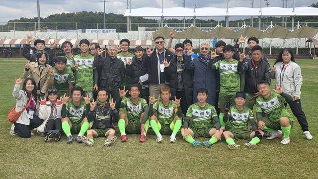 대구시 청각축구팀 선수들. 대구광역시장애인체육회 제공