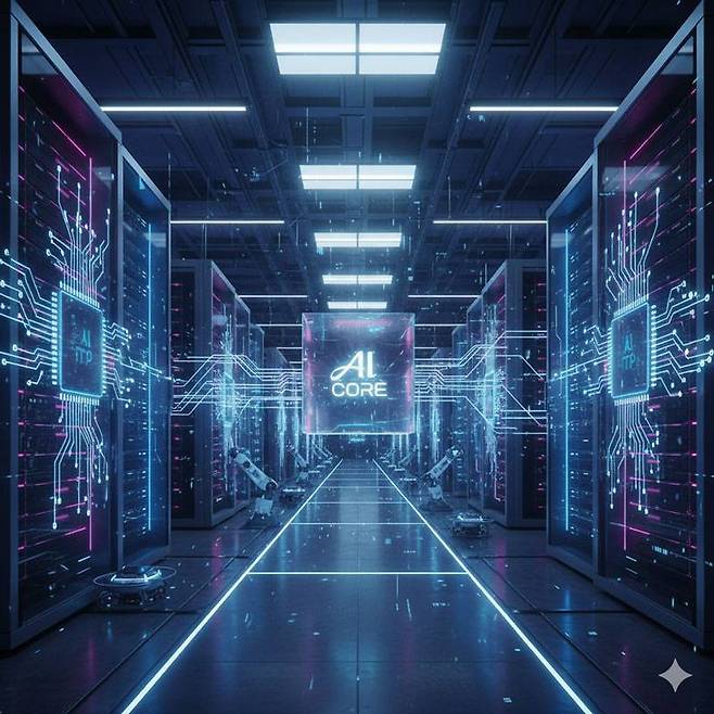 AI 데이터센터 이미지 / 출처=제미나이로 생성