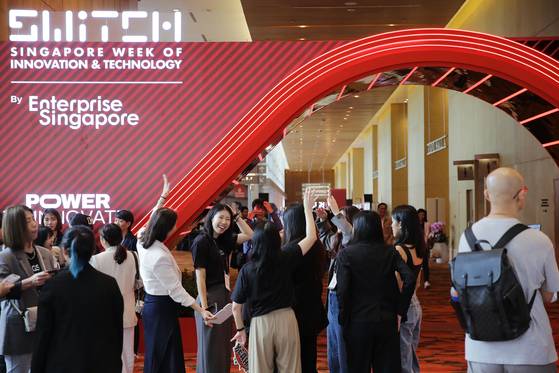 지난달 31일 싱가포르 마리나베이 샌즈 내 컨벤션 센터. [중앙포토]