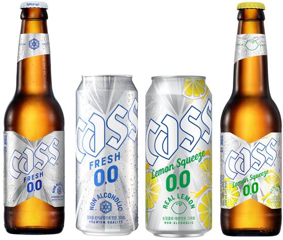 Cass's nonalocholic drinks [ORIENTAL BREWERY]