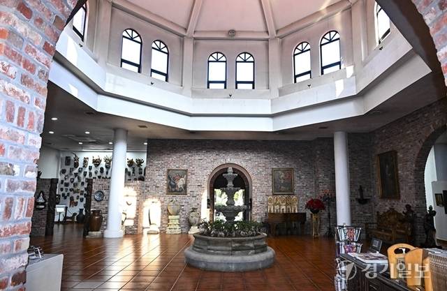 중남미문화원 박물관 내부전경. 홍기웅기자