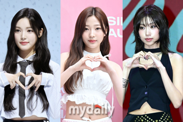 하츠투하츠 유하(왼쪽부터), 스텔라, 이즈나 최정은. / 마이데일리 DB