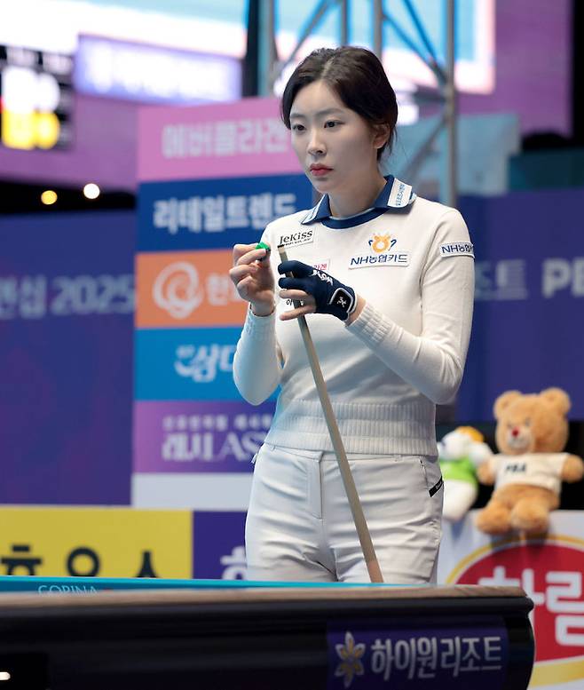 [서울=뉴시스] LPBA 정수빈(사진= LPBA 제공) *재판매 및 DB 금지