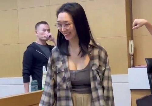 보석허가 받은 프린스그룹 대만 거점의 비서 [대만 뉴스채널 중톈(中天·CTI) 캡처. 재판매 및 DB금지]