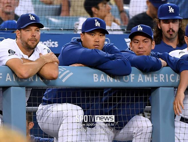 ▲ 다저스 시절 한솥밥을 먹기도 한 류현진과 마에다 겐타