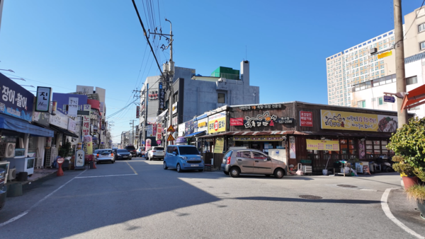 7일 광주광역시 북구 중흥동 광주역 일대 상권이 한산한 모습을 보이고 있다. 윤준명 기자
