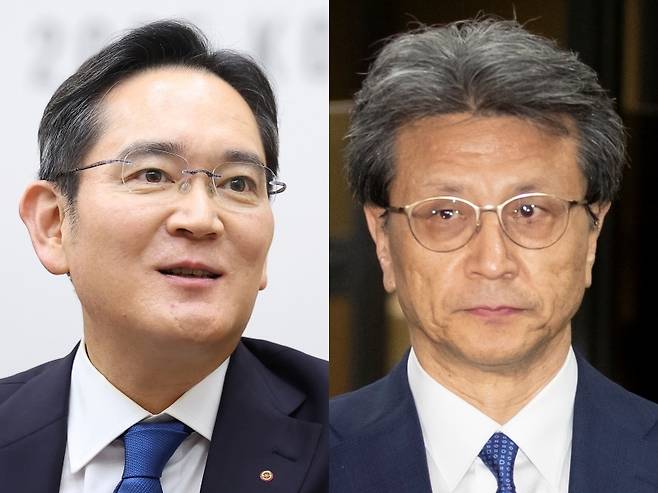 이재용 회장(사진 왼쪽), 정현호 부회장(오른쪽)