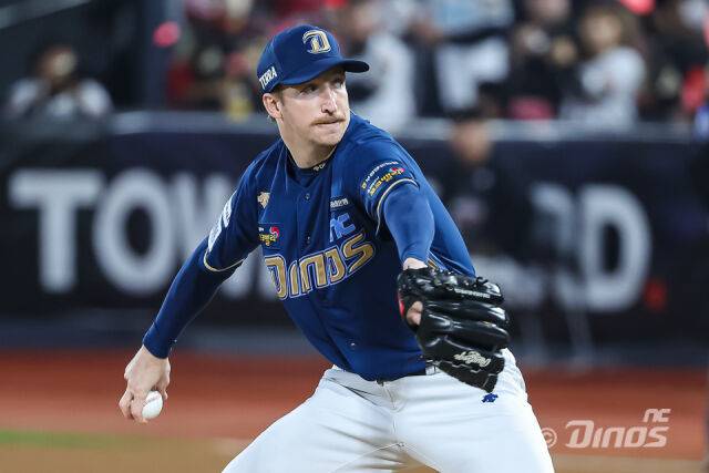 NC 다이노스 시절 에릭 페디./NC 다이노스