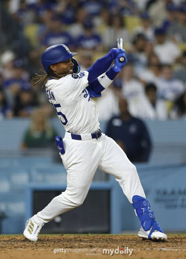 LA 다저스 시절의 저스틴 딘./게티이미지코리아