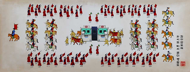 한미반도체, 와이드 TC 본더 행렬도 [한미반도체 제공]