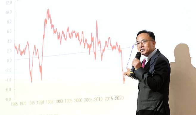 김영익 한국금융연수원 겸임교수. [이상섭 기자]
