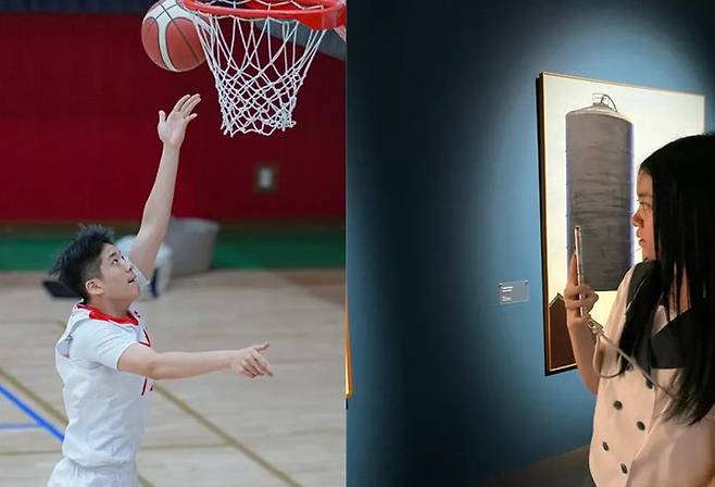 [서울=뉴시스] 정시아 아들 백준우 군과 딸 백서우 양의 모습. (사진=정시아 인스타그램 캡처) 2025.11.07. photo@newsis.com *재판매 및 DB 금지