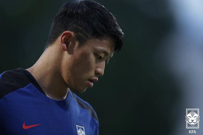 대한민국 축구대표팀 공격수 황희찬. /사진=대한축구협회 제공
