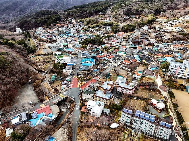 금정산 금정산성마을 [연합뉴스 자료사진]
