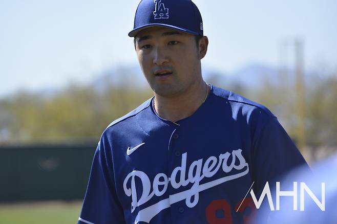 (다저스 시절의 최현일)