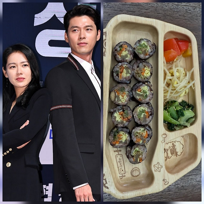 손예진이 주말엔 ‘김밥 선생님’으로 변신했다. 사진=MK스포츠DB,손예진 SNS