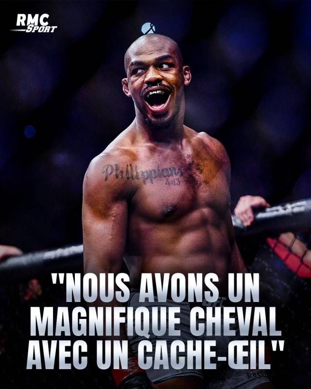 존스는 아스피날을 향해 ‘과대평가된 선수’, ‘경기를 포기한 선수’라며 비난하고 조롱했다. 자신의 SNS 프로필 사진을 안대 쓴 오리로 바꾸는 등 자신의 시간을 대부분 아스피날을 괴롭히는 데 쓰고 있다. 사진=RMC 스포르트 SNS