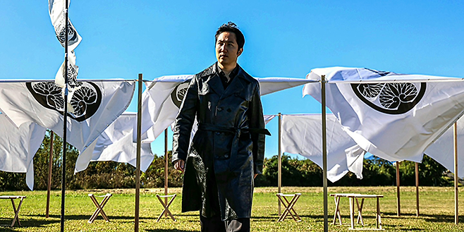 박평화 대표가 2024년 11~12월 유튜브 4부작으로 방영된 블랙컴뱃 프로 오디션 시즌7 제작이 진행된 일본에서 영상 콘텐츠 출연을 하고 있다. 사진=이데아 파라곤