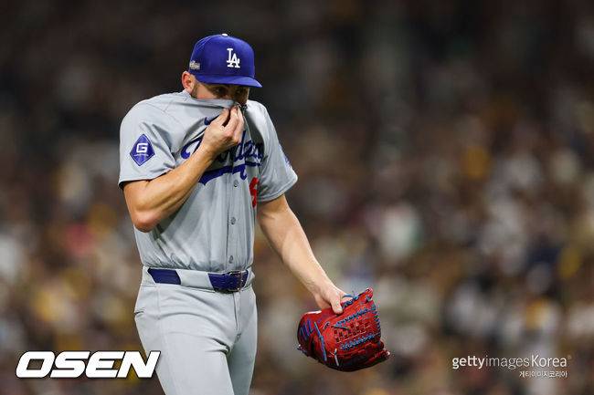 [사진] LA 다저스 알렉스 베시아. ⓒGettyimages(무단전재 및 재배포 금지)