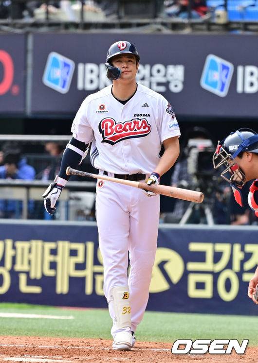 [OSEN=박준형 기자] 두산 김재환 2025.04.27 / soul1014@osen.co.kr