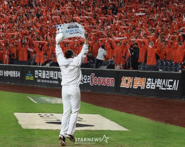 한화 외국인 투수 코디 폰세. /사진=김진경 대기자