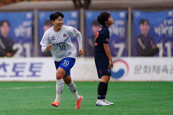 서현민(왼쪽). /사진=한국여자축구연맹 제공