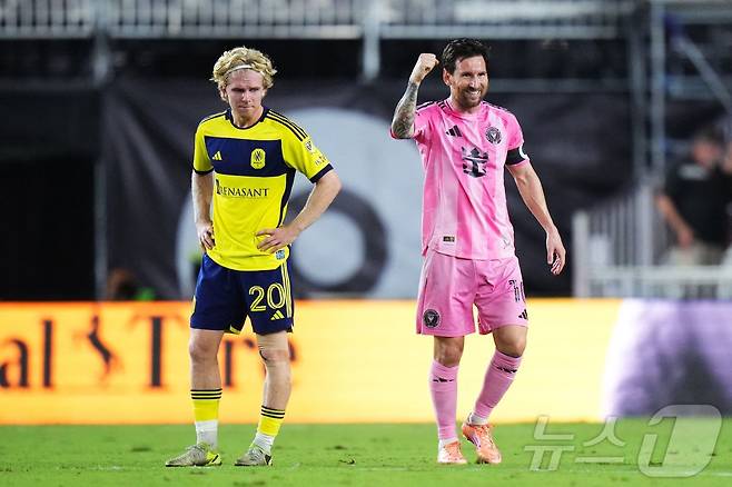 인터 마이애미의 리오넬 메시.  ⓒ AFP=뉴스1