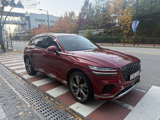 제네시스 GV70 정측면부. 임주희 기자